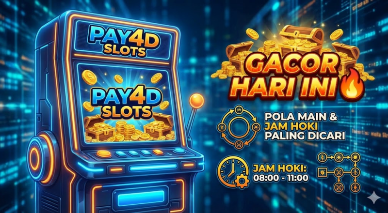 Slot Pay4D Gacor Hari Ini 🔥 Pola Main & Jam Hoki Paling Dicari
